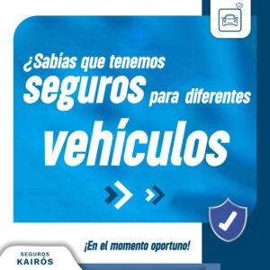 1. Sabias que tenemos seguros para vehiculos