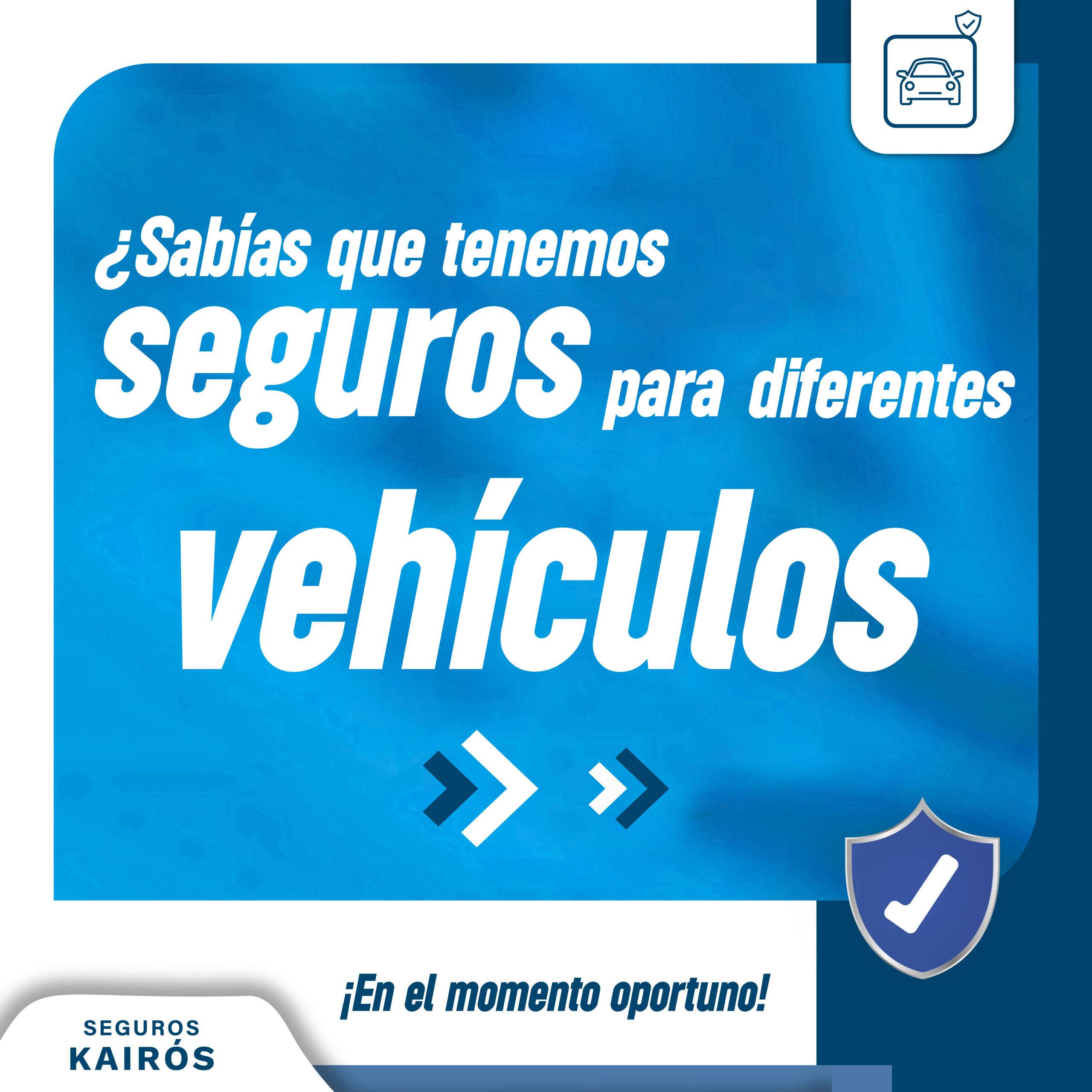 1. Sabias que tenemos seguros para vehiculos